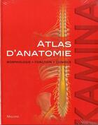 Couverture du livre « Atlas d'anatomie clinique » de P. Kamina aux éditions Maloine