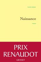 Couverture du livre « Naissance » de Yann Moix aux éditions Grasset Et Fasquelle