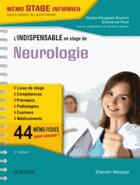 Couverture du livre « L'indispensable en stage de neurologie » de Kiyoka Kinugawa-Bourron aux éditions Elsevier-masson