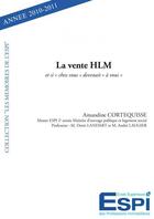 Couverture du livre « La vente hlm et si 