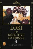 Couverture du livre « Loki, le détective mythique Tome 3 » de Sakura Kinoshita aux éditions Kami