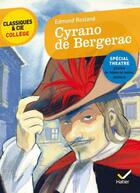 Couverture du livre « Cyrano de Bergerac » de Edmond Rostand aux éditions Hatier