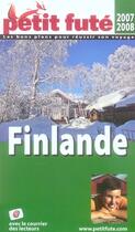 Couverture du livre « Finlande (édition 2007/2008/ » de Collectif Petit Fute aux éditions Le Petit Fute