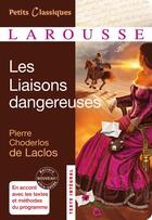 Couverture du livre « Les liaisons dangereuses » de Pierre Choderlos De Laclos aux éditions Larousse