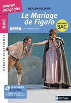 Couverture du livre « Le mariage de Figaro » de Pierre-Augustin Caron De Beaumarchais et Alexandra Von Bomhard aux éditions Nathan
