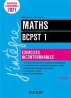 Couverture du livre « Maths BCPST 1 : exercices incontournables » de Nicolas Blanc et Vidian Rousse aux éditions Dunod