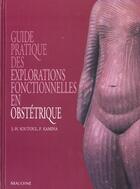 Couverture du livre « Explor fonct obstetrique » de  aux éditions Maloine