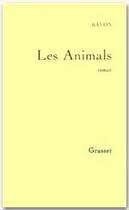 Couverture du livre « Les animals » de Bruno Bayon aux éditions Grasset Et Fasquelle