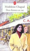 Couverture du livre « Deux femmes en vue » de Madeleine Chapsal aux éditions Le Livre De Poche