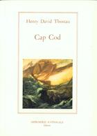 Couverture du livre « Cap cod (br) » de Henry David Thoreau aux éditions Actes Sud