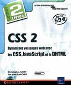 Couverture du livre « Css 2 ; coffret de 2 livres : dynamisez vos pages web avec les css, javascript et le dhtml » de Aubry Van Lancker aux éditions Eni