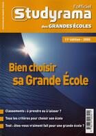 Couverture du livre « L'officiel des grandes écoles (édition 2008) » de  aux éditions Studyrama