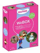 Couverture du livre « WeBox ; 10 idées figurines à modeler soi-même » de Nathalie Quiquempois aux éditions Creapassions.com
