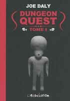 Couverture du livre « Dungeon quest Tome 1 » de Joe Daly aux éditions L'association
