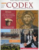 Couverture du livre « Codex 23 jesus » de  aux éditions Cld