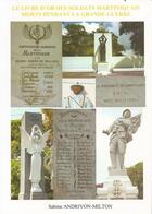 Couverture du livre « Le livre d'or des soldats martiniquais morts pendant la grande guerre » de Sabine Andrivon-Milton aux éditions Sam