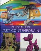 Couverture du livre « Panorama de l'art contemporain » de Gerard Denizeau aux éditions Larousse