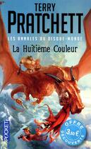 Couverture du livre « Les Annales du Disque-Monde Tome 1 : la huitième couleur » de Terry Pratchett aux éditions Pocket