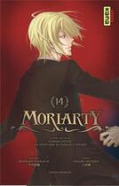 Couverture du livre « Moriarty Tome 14 » de Ryosuke Takeuchi et Hikaru Miyoshi aux éditions Kana