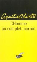 Couverture du livre « L'homme au complet marron » de Agatha Christie aux éditions Editions Du Masque