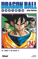 Couverture du livre « Dragon Ball - édition originale Tome 24 : Gokû ?! Ou Ginyû ?! » de Akira Toriyama aux éditions Glenat