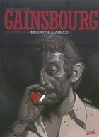 Couverture du livre « Les chansons de Gainsbourg ; volutes 2 ; Melody et Marilou » de  aux éditions Soleil