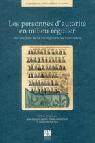 Couverture du livre « Personnes d'autorite en milieu regulier » de Hurel/Tock aux éditions Pu De Saint Etienne