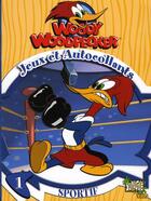 Couverture du livre « Les coloriages de Woody Woodpecker t.1 ; sportif » de Universal Studios aux éditions Casterman