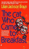 Couverture du livre « The cat who came to breakfast » de Lilian Jackson Braun aux éditions Headline