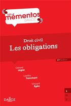 Couverture du livre « Droit civil ; les obligations (21e édition) » de Laetitia Tranchant et Gerard Legier aux éditions Dalloz