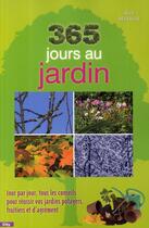 Couverture du livre « 365 jours au jardin » de Delvaille-A aux éditions City