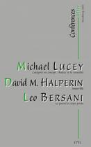 Couverture du livre « Conferences litter » de Halperin/Lucey aux éditions Epel Editions