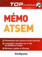 Couverture du livre « Mémo ATSEM (2e édition) » de Elise Delemasure aux éditions Studyrama