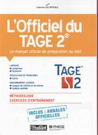 Couverture du livre « L'officiel du tage 2 » de Thomas Leble et Francois Pannetier aux éditions L'etudiant