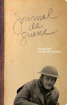 Couverture du livre « Journal de guerre » de Benoit Cadieux aux éditions Vlb éditeur