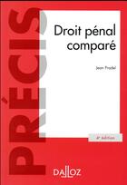 Couverture du livre « Droit pénal comparé (4e édition) » de Jean Pradel aux éditions Dalloz