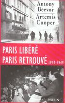 Couverture du livre « Paris libere, paris retrouve 1944-1949 » de Beevor/Cooper aux éditions Perrin