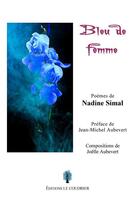 Couverture du livre « Bleu de femme » de Simal Nadine aux éditions Le Coudrier