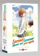 Couverture du livre « Second summer, never see you again : coffret Tomes 1 et 2 » de Hirotaka Akagi et Motomi Minamoto aux éditions Bamboo