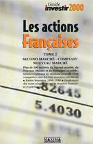 Couverture du livre « Le guide des action françaises t.2 : 2000 » de Arie De Geus aux éditions Maxima