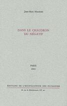 Couverture du livre « Dans le chaudron du négatif (édition 2003) » de Jean-Marc Mandosio aux éditions Encyclopedie Des Nuisances