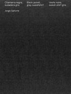 Couverture du livre « Veste noire, sweat-shirt gris » de Jorge Satorre aux éditions Abcdefghijklmnopqrstuvwxyz