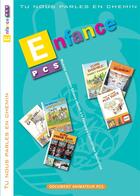 Couverture du livre « Tu nous parles en chemin - pcs - enfance - modules 1 a 6 - animateur » de Service Diocesain De aux éditions Decanord