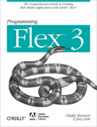 Couverture du livre « Programming Flex 3 » de Chafic Kazoun aux éditions O'reilly Media