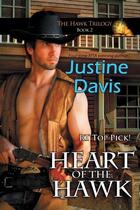 Couverture du livre « Heart of the hawk » de Justine Davis aux éditions Bellebooks