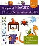 Couverture du livre « Mon grand imagier larousse des premiers mots » de  aux éditions Larousse