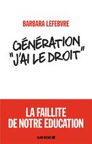 Couverture du livre « Génération 