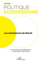 Couverture du livre « Les turbulences du brexit - vol73 » de Berny Nathalie aux éditions L'harmattan