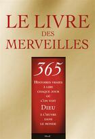 Couverture du livre « Livre des merveilles » de  aux éditions Mame