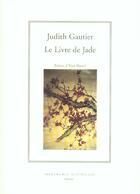 Couverture du livre « Livre de jade (rl) » de Gautier/Daniel aux éditions Actes Sud